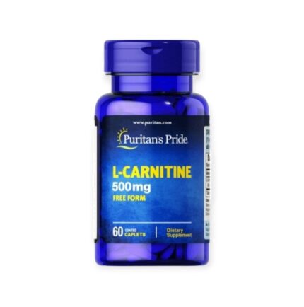 Puritan’s Pride L-Carnitine 500 mg 60 Capsules كبسولات الكارنتين لحرق الدهون