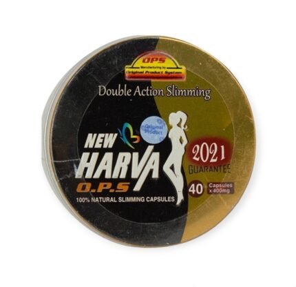 New Harva Ops Double Action Slimming 400 mg 40 Capsules للتخسيس