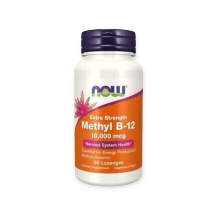 NOW® Methyl B-12 10,000 mcg 60 Lozenges كبسولات ميثيل كوبالامين لصحة الجهاز العصبي