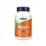 NOW® Maca 500 mg 250 Veg Capsules كبسولات الماكا لتعزيز الطاقة والقدرة الجنسية