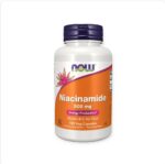 NOW® Niacinamide 500 mg 100 Veg Capsules لدعم إنتاج الطاقة