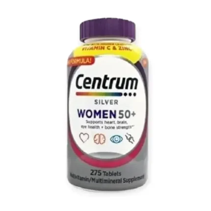 Centrum SILVER WOMEN 50+ 275 Tablets مكمل غذائي للنساء فوق الخمسين
