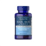 Puritan's Pride Hair Skin&Nails 60 Coated Caplets. لدعم صحة الشعر والجلد والأظافر