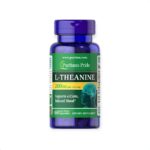 Puritan's Pride L-Theanine 200 mg 60 Capsules مكمل غذائي لتحسين المزاج