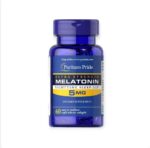 Puritan's Pride Melatonin 5 mg 60 Tablets لعلاج الأرق وأضطراب النوم