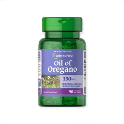 Puritan’s Pride Oil of Oregano 150 mg 90 Rapid Release مكمل غذائي متعدد الفوائد