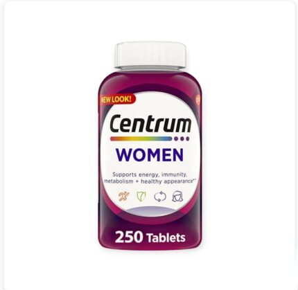 Centrum Women 250 Tablets سنتروم لدعم صحة للنساء
