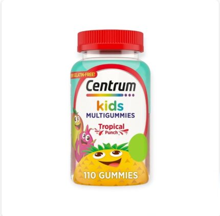 Centrum Kids MultiGummies Tropical Punch 110 Count سينترم كيدز مالتيجوميز تروبيكال بانش