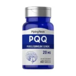 Piping Rock PQQ Pyrroloquinoline 20 mg 60 Capsules لدعم مضادات الأكسدة