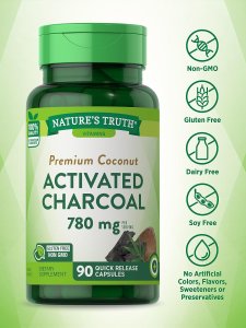 NATURE'S TRUTH ACTIVATED CHARCOAL