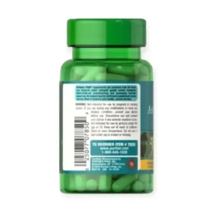 Puritan's Pride Ashwagandha EXTRACT 300MG 50 Capsules مستخلص الأشواجاندا لعلاج التوتر والقلق