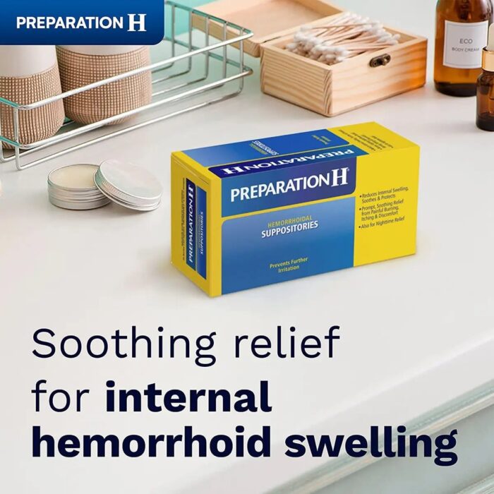 Preparation H Suppositories 48 sup لبوس لعلاج البواسير