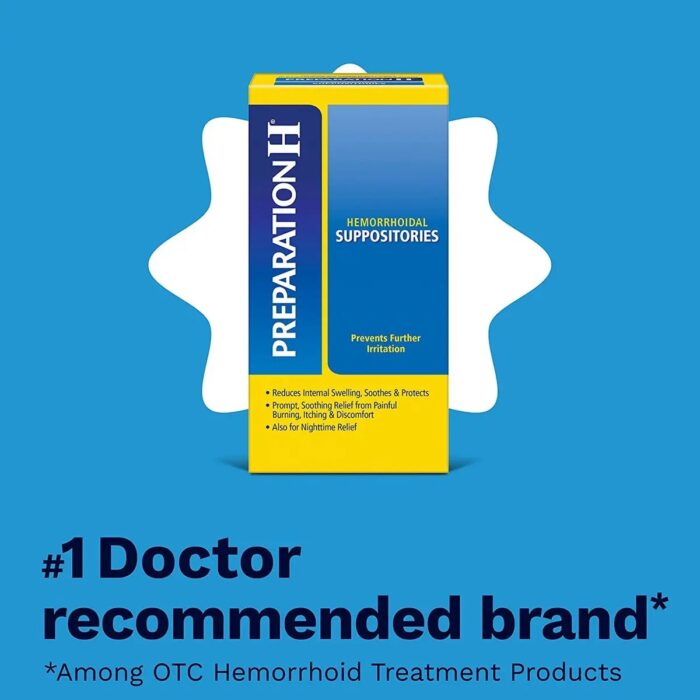 Preparation H Suppositories 48 sup لبوس لعلاج البواسير
