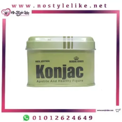 HERBAL KINGE Konjac 30 Capsules كبسولات كونجاك للتخسيس ونحت القوام