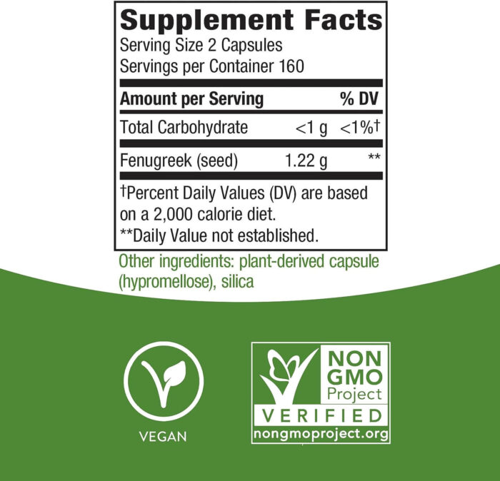 NATURE'S WAY Fenugreek Seed