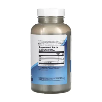 KAL High Absorption Magnesium Glycinate 180 Softgels جلايسينات المغنيسيوم عالي الإمتصاص لدعم وظيفة العضلات