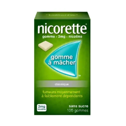nicorette gomme 2mg 