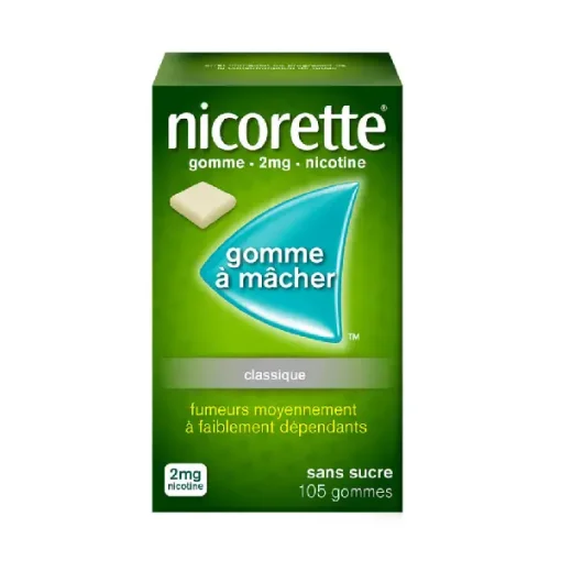nicorette gomme 2mg 