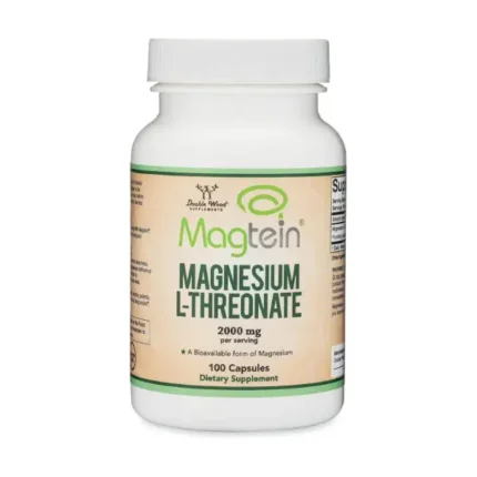 Magtein MAGNESIUM L-THREONATE 2000 mg 100 Capsules مغنيسيوم