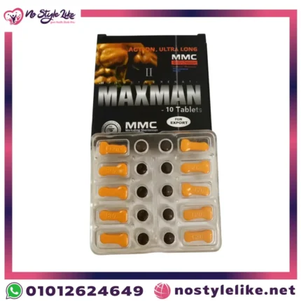 صورة عبوة حبوب ماكس مان الأصلية MMC MA ORMULA MAXMAN x10 Tablet