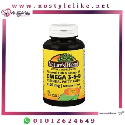 DIETARY Flaxseed, Fish & Borage Oil OMEGA 3-6-9 1200 mg 60 SOFTGELS