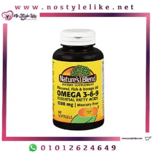DIETARY Flaxseed, Fish & Borage Oil OMEGA 3-6-9 1200 mg 60 SOFTGELS