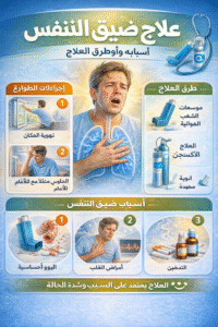 علاج ضيق التنفس