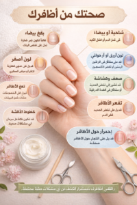 صحتك من اظافرك