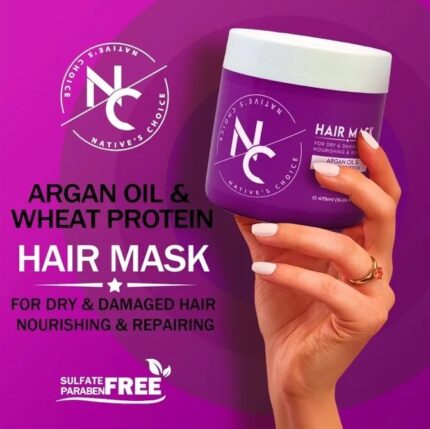 NC Hair Mask With Argan Oil amp Wheat Protein 475 ml ماسك الشعر المغذي