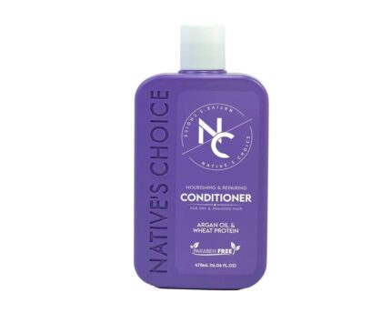 Natives Choice Moroccan Choice Argan Oil & Wheat Protein مجموعة الشعر زيت الأرجان مع بروتين القمح لعلاج الشعر الجاف والتالف