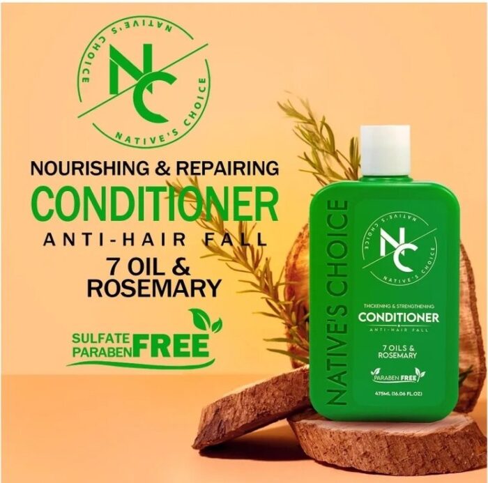 Conditioner With 7Oil amp : Rosemary-475 ml بلسم الشعر من NC