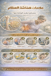 علامات هشاشة العظام