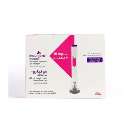Mounjaro Tirzepatide 4 Pens Of 5 ml قلم مونجارو لعلاج مرض السكري