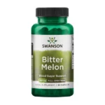 كبسولات SWANSON Bitter Melon 500 mg 60 CAPSULES لضبط مستوي السكر بالدم