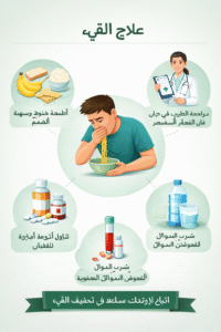 علاج القيء