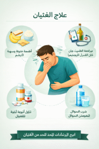 علاج الغثيان