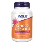 C 1000Zinc D3 Veg 100 Capsules فيتامين سي- 1000 زنك ,100 كبسولة