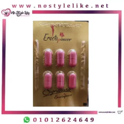 ELCTRA POWER 140mg 6Capsules شريط الكترا باور حبوب لزيادة الإنتصاب والقوة الجنسية