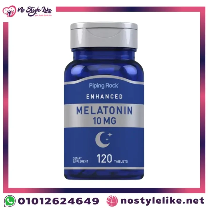حبوب ميلاتونين للنوم Piping Rock Melatonin 10 MG عبوة 120 قرص