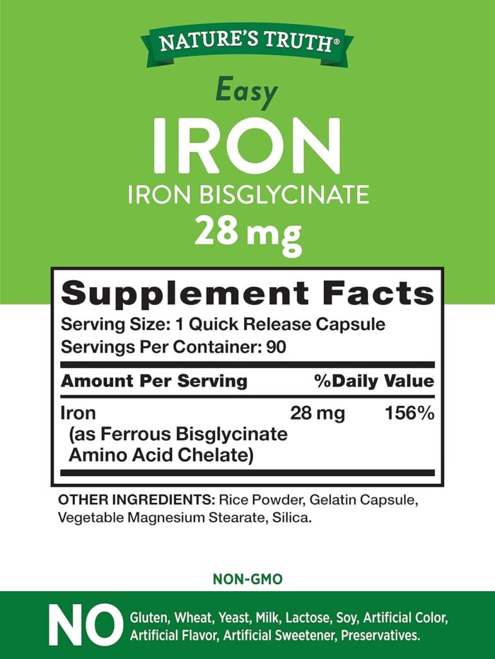 Nature's Truth Iron