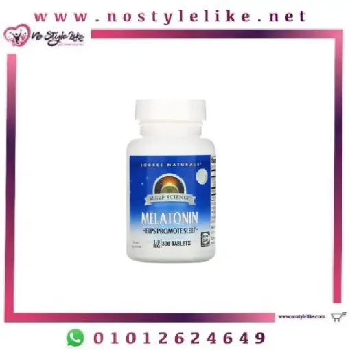 Source Naturals Melatonin 1mg 300 tablets ميلاتونين لتعزيز النوم