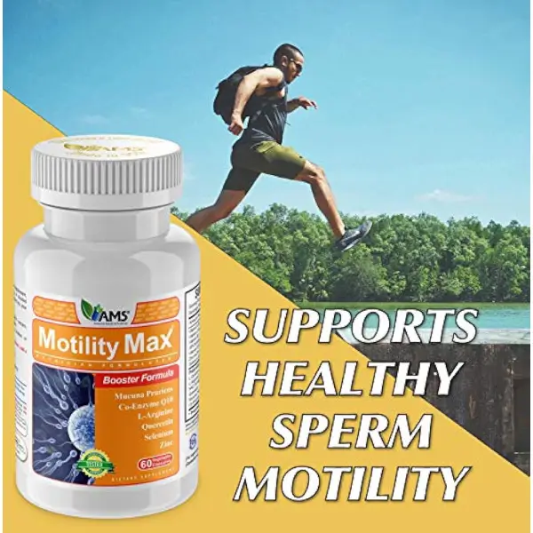 Motility Max 60 Capsoules موتيليتي ماكس لتحسين حركة الحيوانات المنوية