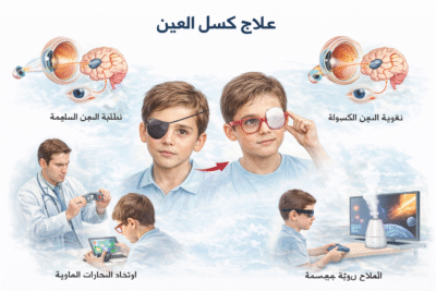 علاج كسل العين