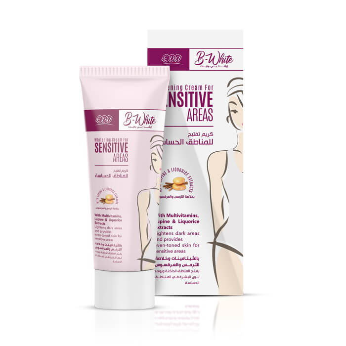 إيفا B-White Whitening Cream For Senstive Areas للمناطق الحساسة إيفا B-White Whitening Cream For Senstive Areas للمناطق الحساسة