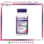 Natrol Melatonin Fast Dissolve Strawberry 10mg 20 Tablets أقراص ميلاتونين بنكهة الفراولة سريعة الذوبان لنوم هادىء ومريح