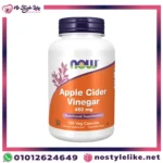 ابل سيدر فينجر Apple Cider Vinegar 450 mg عبوة المكمل الغذائي