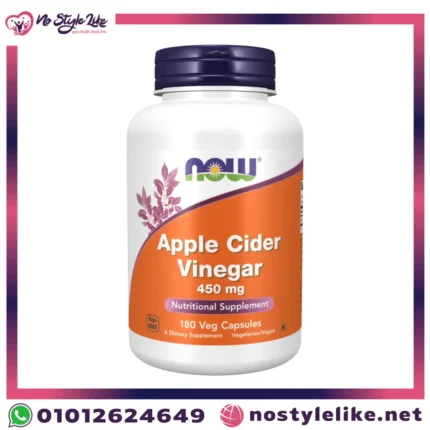 ابل سيدر فينجر Apple Cider Vinegar 450 mg عبوة المكمل الغذائي