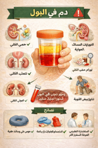 دم في البول