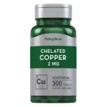 Piping Rock Chelated Copper 2 mg 300 Tablets مكمل النحاس المخلب