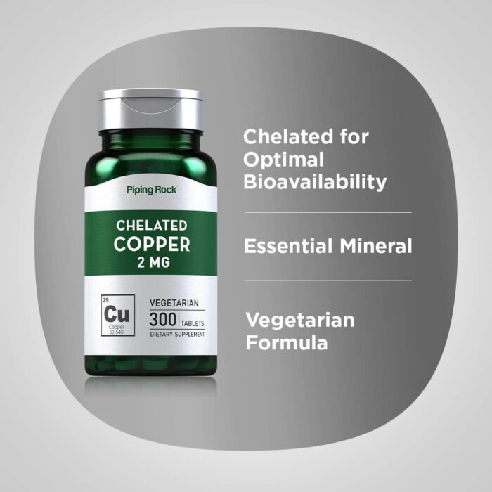 Piping Rock Chelated Copper